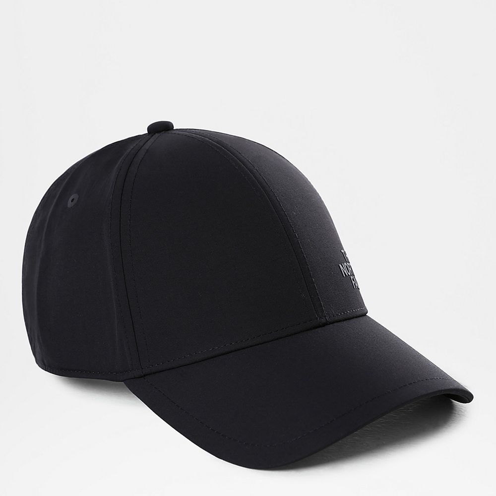 The North Face Caps Mens Australia - The North Face Tekwear 66 Black / Grey Flashdry (QZT-261398)